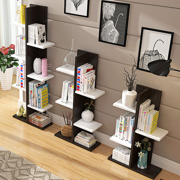 High Quality Solid Wood Display Shelf Cabinet Storage Bookshelf Rack