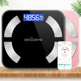 Bluetooth Smart Weight Scale Body Fat Health Monitor APP USB Charging QianXuan