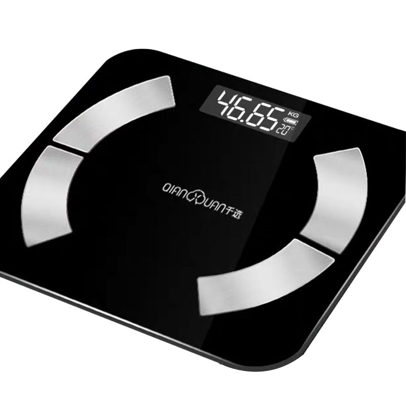 Bluetooth Smart Weight Scale Body Fat Health Monitor APP USB Charging QianXuan