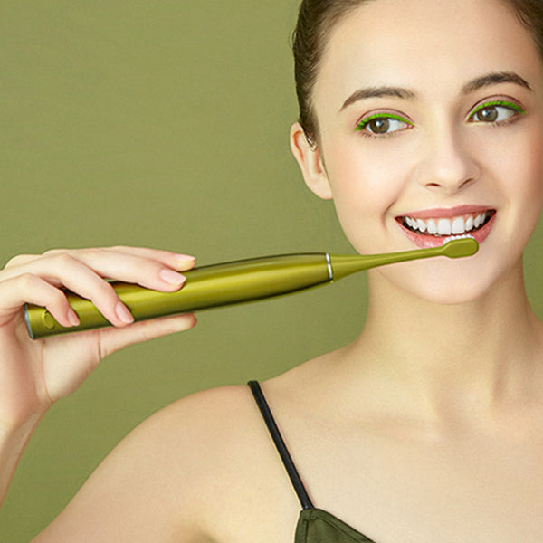 Electric Rechargeable Toothbrush Adult Sonic Automatic Small Oral Plaque ROAMAN