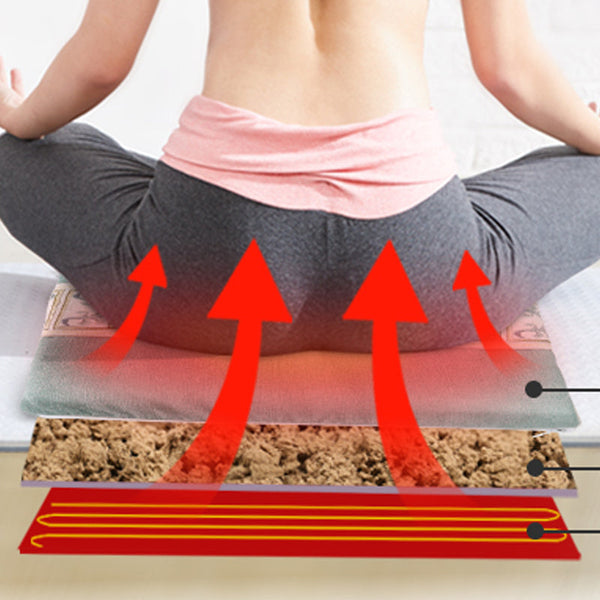 Electric Adjustable Heating Moxa Cushion Pad Anti-slip Seat Cushion Mat