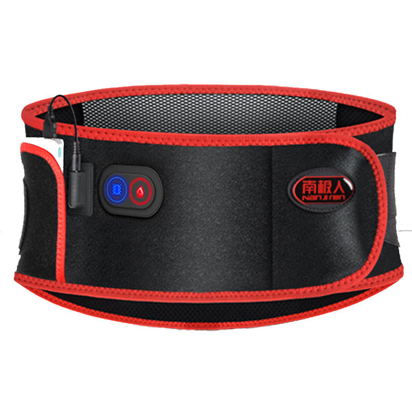 Electric Heating Cold Warm Back Pain Belt Waist Support Steel Plate Massager