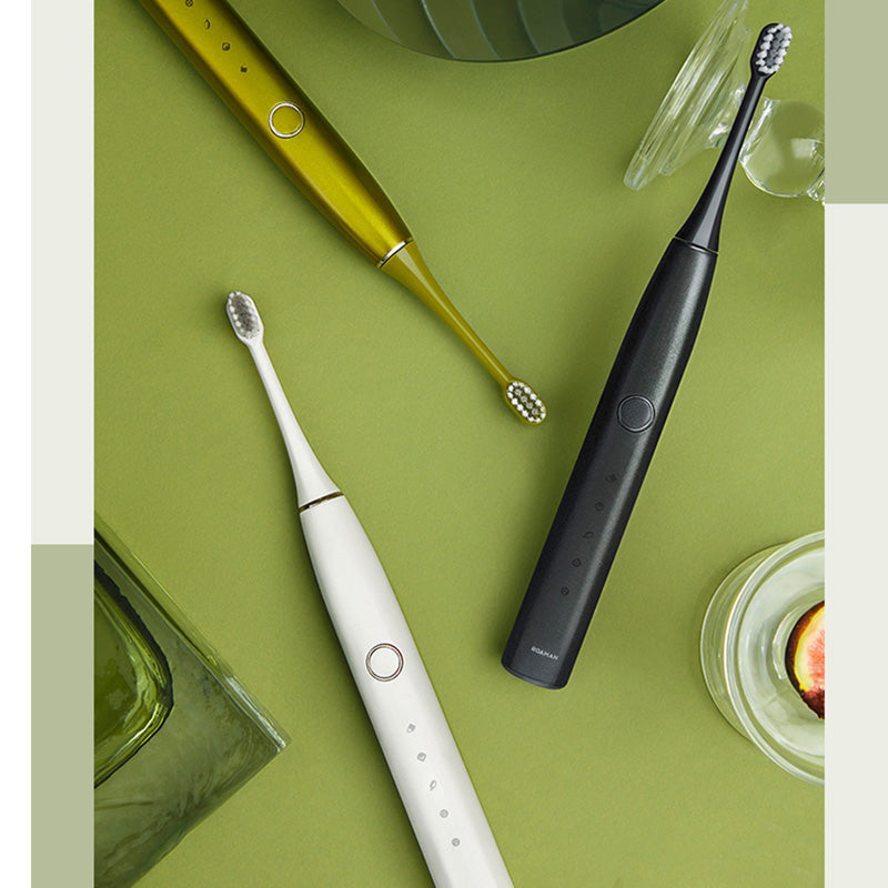 Electric Rechargeable Toothbrush Adult Sonic Automatic Small Oral Plaque ROAMAN