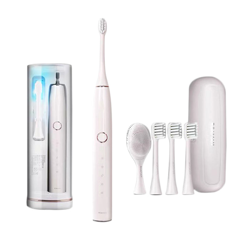 Electric Rechargeable Toothbrush Adult Sonic Automatic Small Oral Plaque ROAMAN