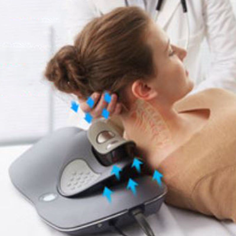 Neck Massager Physical Therapy Hot Compression Shoulder Apparatus Heating Pillow