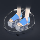 Foot Kneading Massager Machine Pedicure Spa Electric Heated Roller Pain Relief