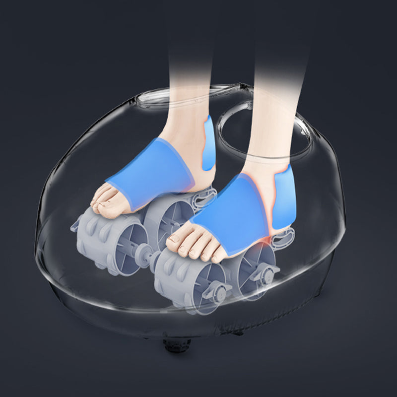 Foot Kneading Massager Machine Pedicure Spa Electric Heated Roller Pain Relief