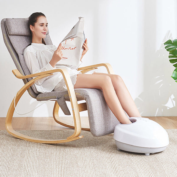 Foot Kneading Massager Machine Pedicure Spa Electric Heated Roller Pain Relief