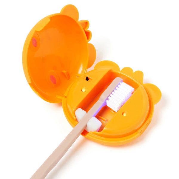 UV LED Toothbrush Sterilizer Device Free Sterilization Plug-in Portable