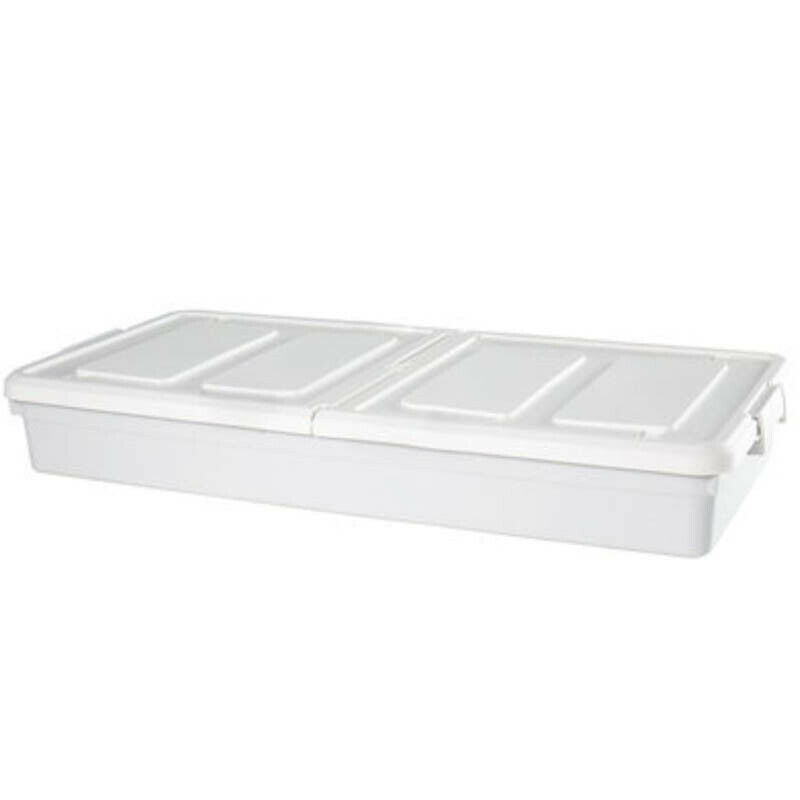 Large-capacity Under Bed Pulley Quilt Clothing Books Storage Box