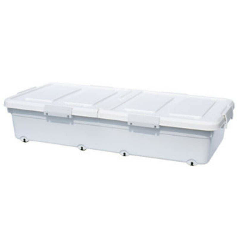 Large-capacity Under Bed Pulley Quilt Clothing Books Storage Box