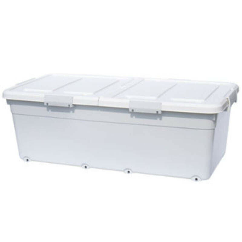 Large-capacity Under Bed Pulley Quilt Clothing Books Storage Box