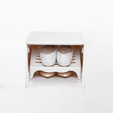 Double-Sided Flip Cover Shoe Storage Box