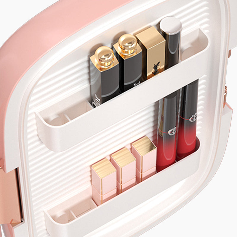 Professional Cosmetic Fridge Beauty Makeup Storage Refrigerator PINKTOP