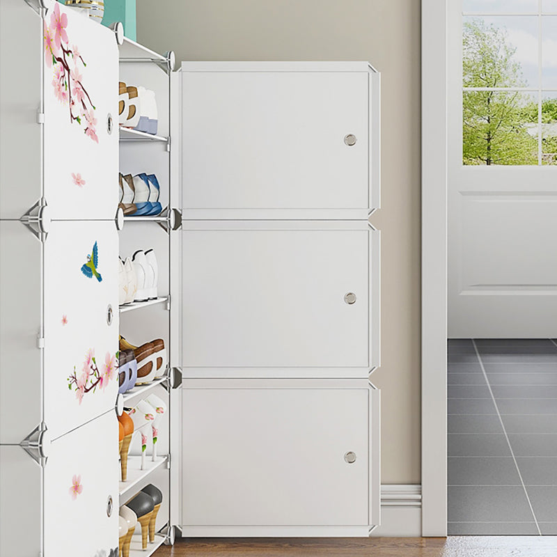 Shoe Rack Waterproof Non-Woven Cover Cabinet Organizer Storage Shelves
