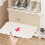 Shoe Rack Waterproof Non-Woven Cover Cabinet Organizer Storage Shelves