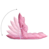 Adjustable Folding Lazy Sofa Floor Chair with Head Waist Leg Support