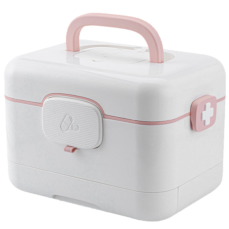 Home Care Medicine Box Smart Timed Alarm First Aid Medical Kit
