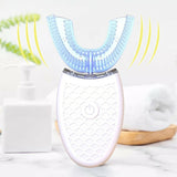Ultrasonic Automatic Silicone U-shaped Whitening Toothbrush Waterproof