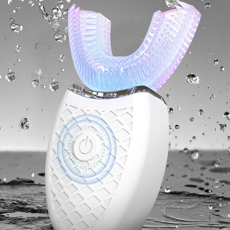 Ultrasonic Automatic Silicone U-shaped Whitening Toothbrush Waterproof