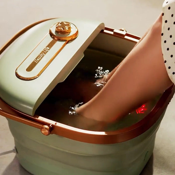 Foldable Foot Bath Electric Massage Automatic Heating Constant Temperature ACK