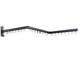 Balcony Folding Drying Rack Wall Hanging Indoor Telescopic Clothes Rod Push-pull