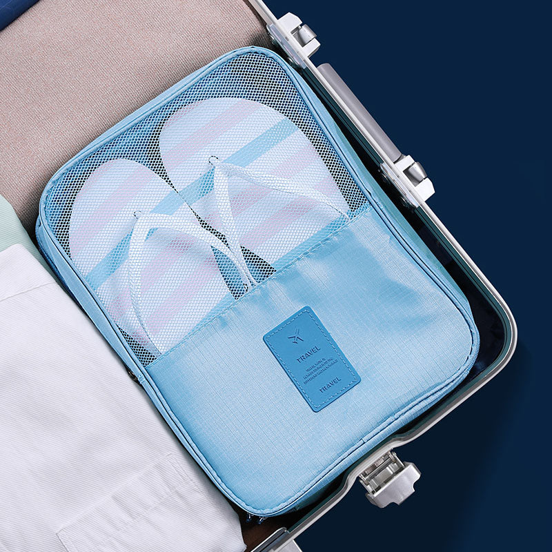 Travel Portable Shoe Storage Bag Unisex Sneaker Dust Cover Polyester eTravel
