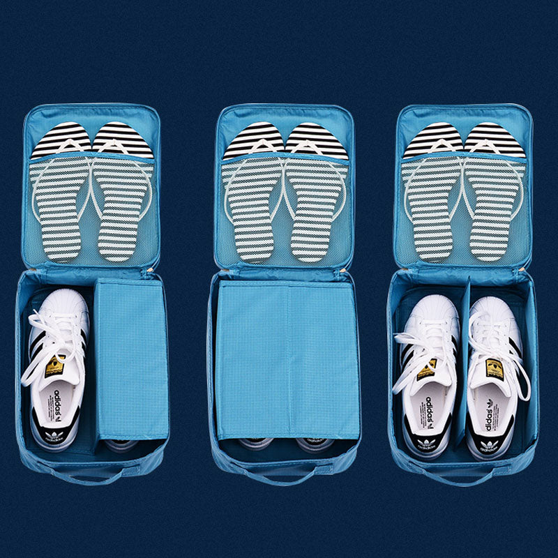 Travel Portable Shoe Storage Bag Unisex Sneaker Dust Cover Polyester eTravel
