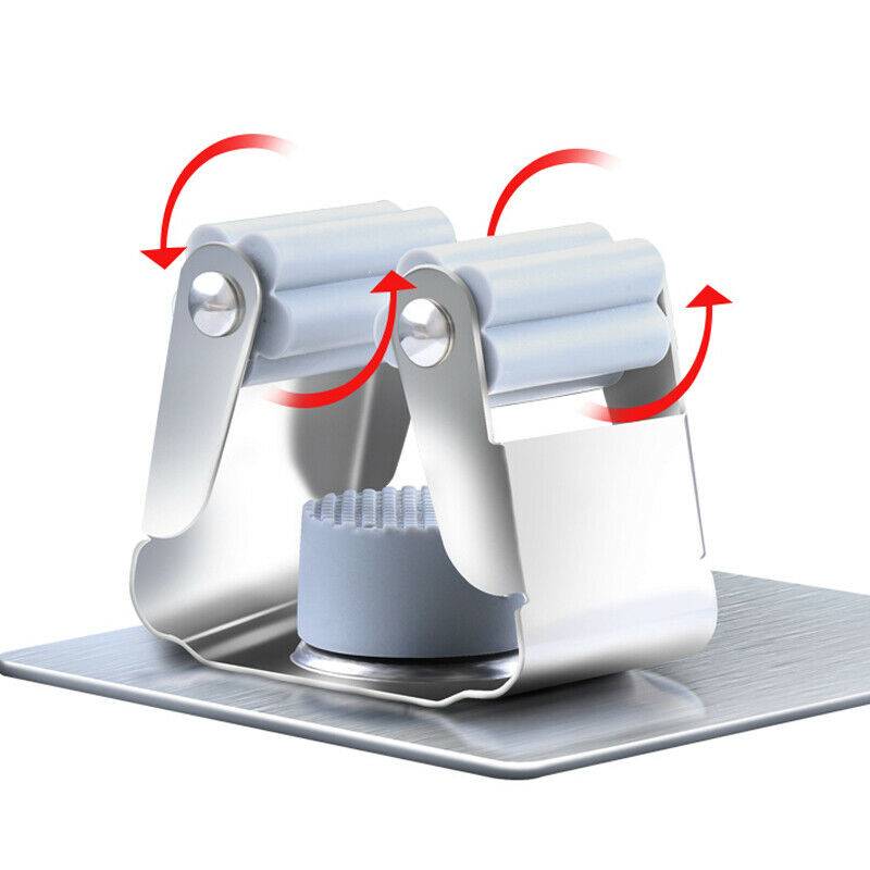 Stick On Adhesive Permanent Wall Hook Suction Hanger for Kitchen Bathroom