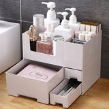Cosmetic Storage Box Plastic Desktop Drawer Box Mask Box Skin Care Products Rack