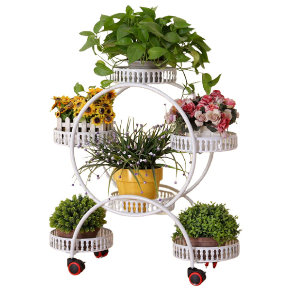 Balcony Flower Shelf Indoor Succulent Pot Multi-Layer Rack