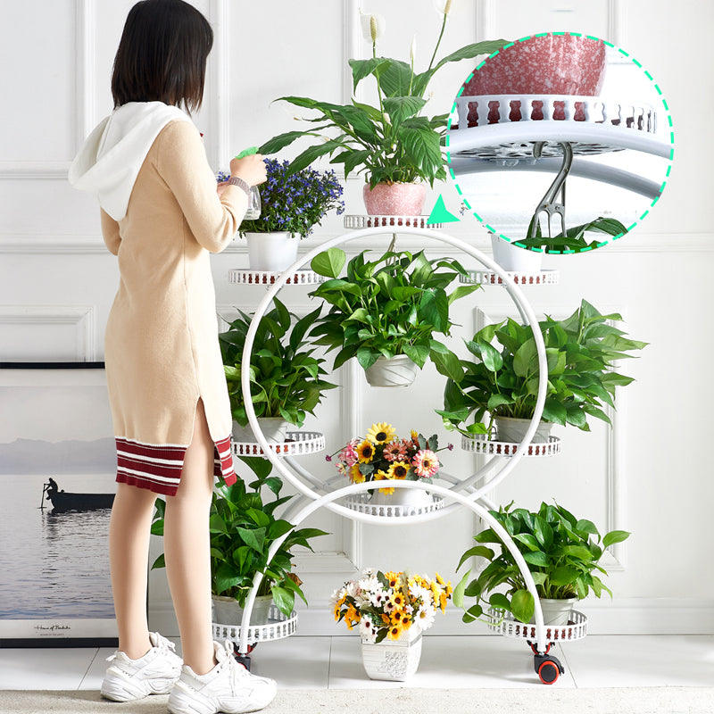 Balcony Flower Shelf Indoor Succulent Pot Multi-Layer Rack
