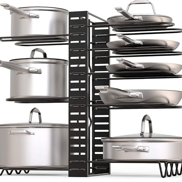Multi-layer Pot Lid Pan Cutting Board Rack Storage