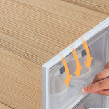 Transparent Shoe Box Storage Cabinet