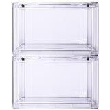 Transparent Shoe Box Storage Acrylic Anti-oxidation Wall Hard Plastic Display