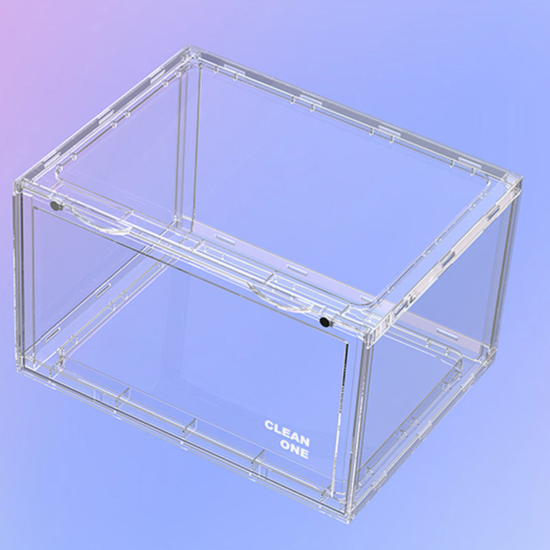 Transparent Shoe Box Storage Acrylic Anti-oxidation Wall Hard Plastic Display