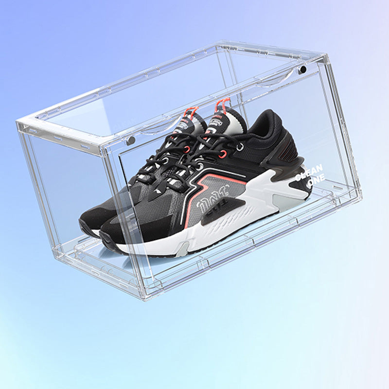 Transparent Shoe Box Storage Acrylic Anti-oxidation Wall Hard Plastic Display