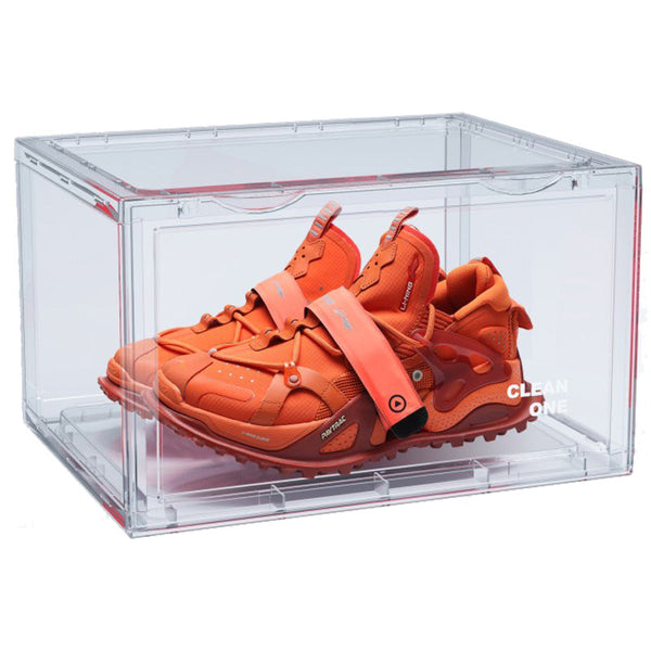 Transparent Shoe Box Storage Acrylic Anti-oxidation Wall Hard Plastic Display