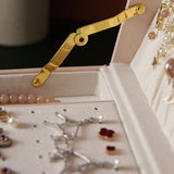 High-end Jewelry Box Earrings Necklace Storage Multi-layer With Lock