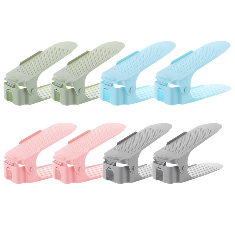 Home Space-saving Adjustable Shoe Rack Storage Cabinet Environmentally Friendly