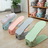Home Space-saving Adjustable Shoe Rack Storage Cabinet Environmentally Friendly