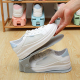 Home Space-saving Adjustable Shoe Rack Storage Cabinet Environmentally Friendly
