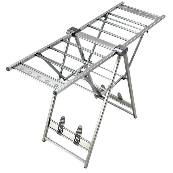 Floor Drying Folding Rack Balcony Indoor Cooling Clothes Quilt Aluminum Alloy