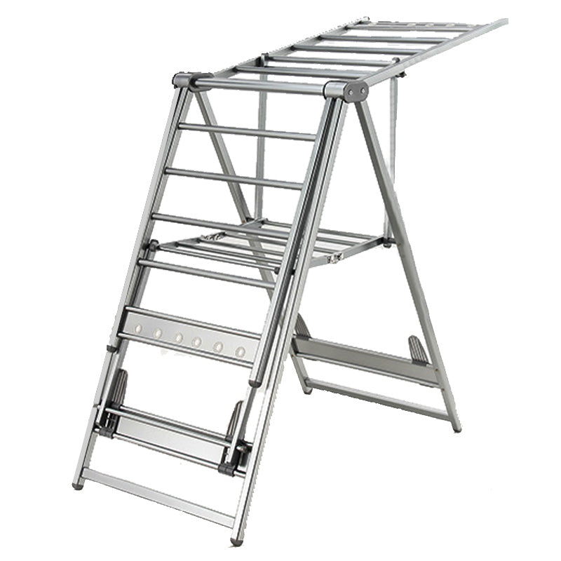 Floor Drying Folding Rack Balcony Indoor Cooling Clothes Quilt Aluminum Alloy