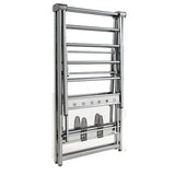 Floor Drying Folding Rack Balcony Indoor Cooling Clothes Quilt Aluminum Alloy
