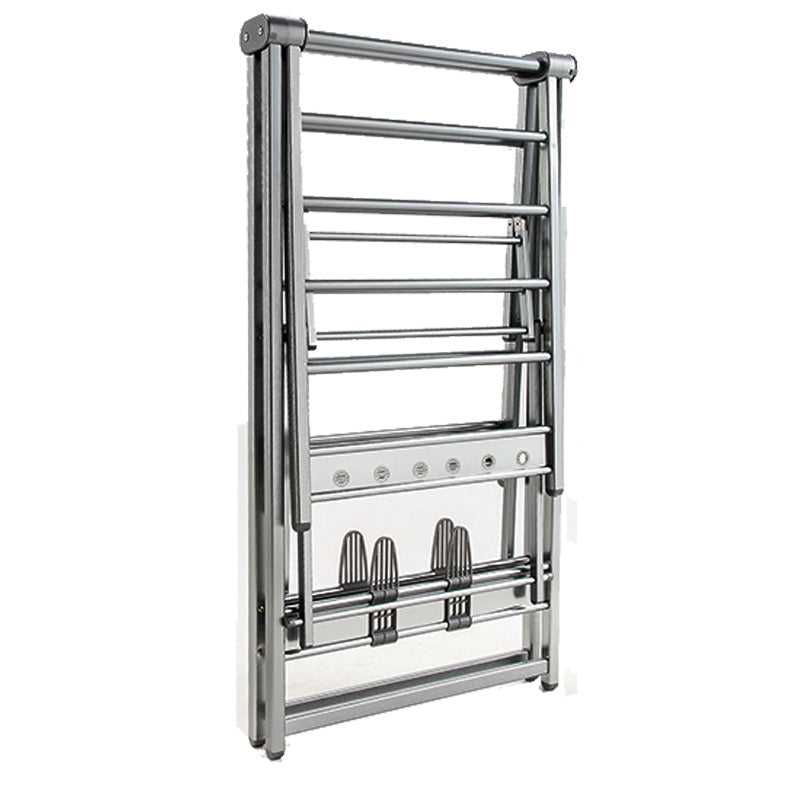 Floor Drying Folding Rack Balcony Indoor Cooling Clothes Quilt Aluminum Alloy