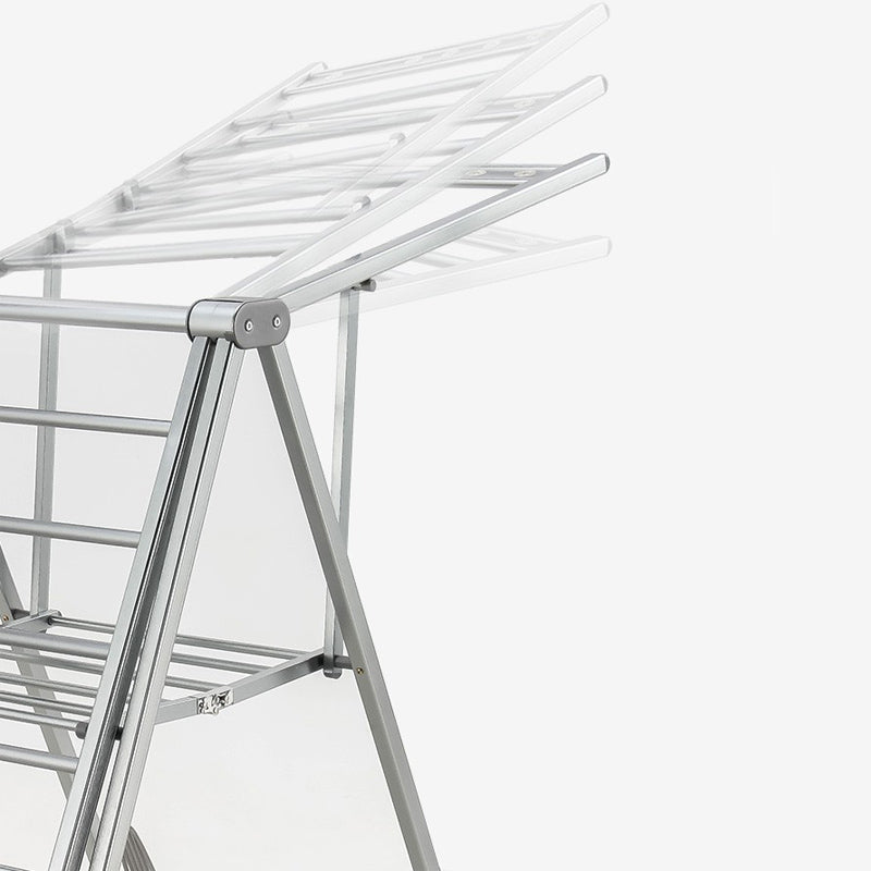 Floor Drying Folding Rack Balcony Indoor Cooling Clothes Quilt Aluminum Alloy