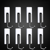 Piano Keys Design Hook Hanger Kitchen Bathroom Strong Glue Wall Hanging
