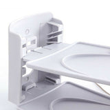 White Double Layer Shoe Anti Dust Storage Shoe Rack