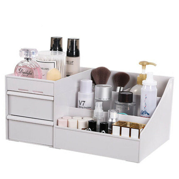 Cosmetics Make-up Drawer Storage Box Dressing Desktop Skin Care Products Rack